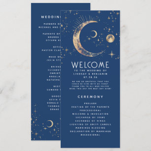 Programas de Boda Azul y Oro de la Marina Celestia