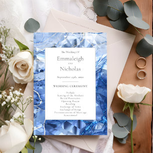 Programas de Boda Blue Sapphire Gemstone