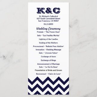 Programas de Boda de Chevron