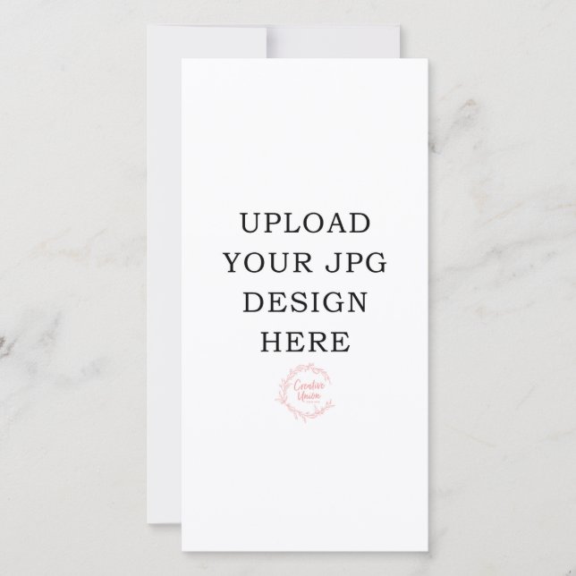 Programas de boda impresos de 4" x 8" (Anverso)