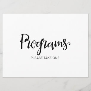 Programas de Boda Por Favor Tome Uno Señal