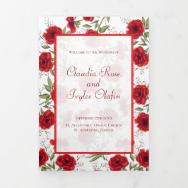 Programas de Boda Románticos con Rosa Roja