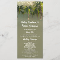 Programas de Boda Tropical con Palmeras