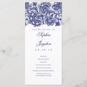Programas de Bodas Blancas Elegantes de la Casa Az