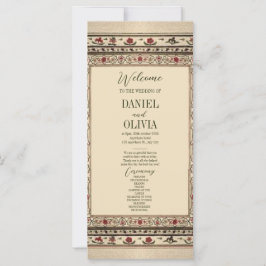 Programas de bodas con motivos étnicos de marco vi