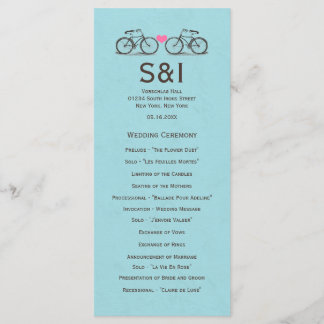 Programas de bodas en bicicleta de época