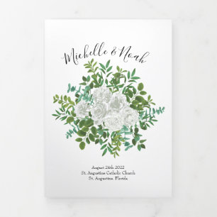 Programas de Bodas Florales de Pinos Blancos y Ros