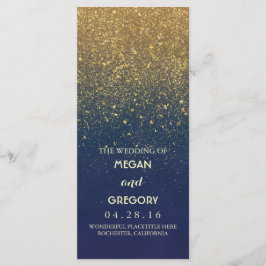 Programas de Bodas Vintage para Purpurinas de Mari