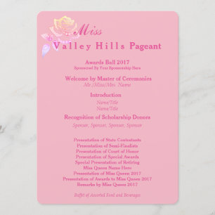 Programas de bolas de premios de Miss América