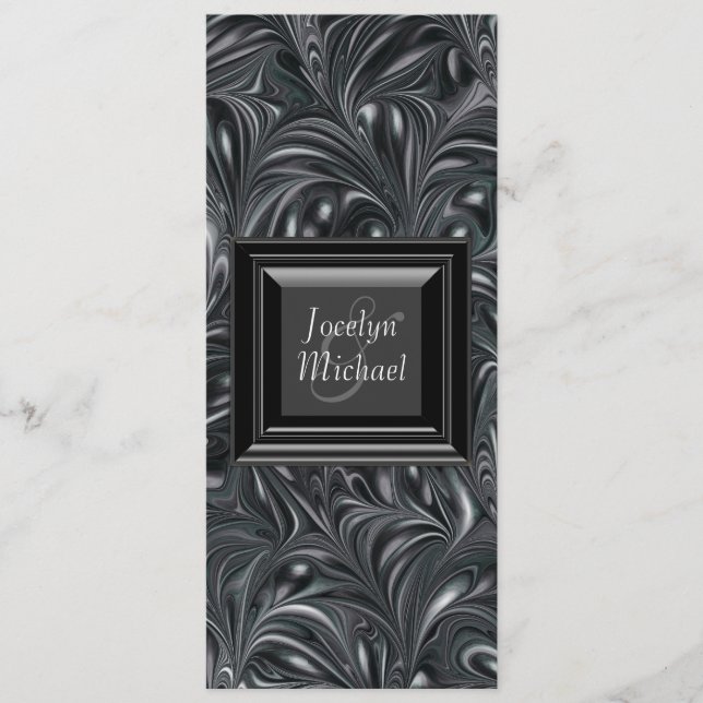 Programas de casamiento martirizado blanco marrón  (Anverso)