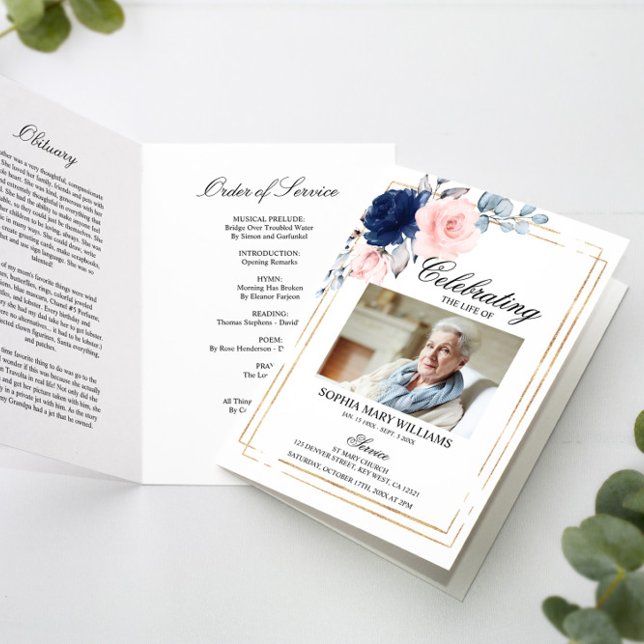 Programas de los funerales de la Marina Blue y Rub (Subido por el creador)
