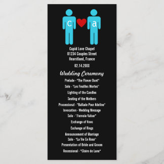 Programas de matrimonio de parejas de amor monogra
