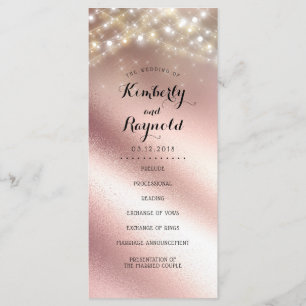 Programas de matrimonio para Purpurinas de Relieve