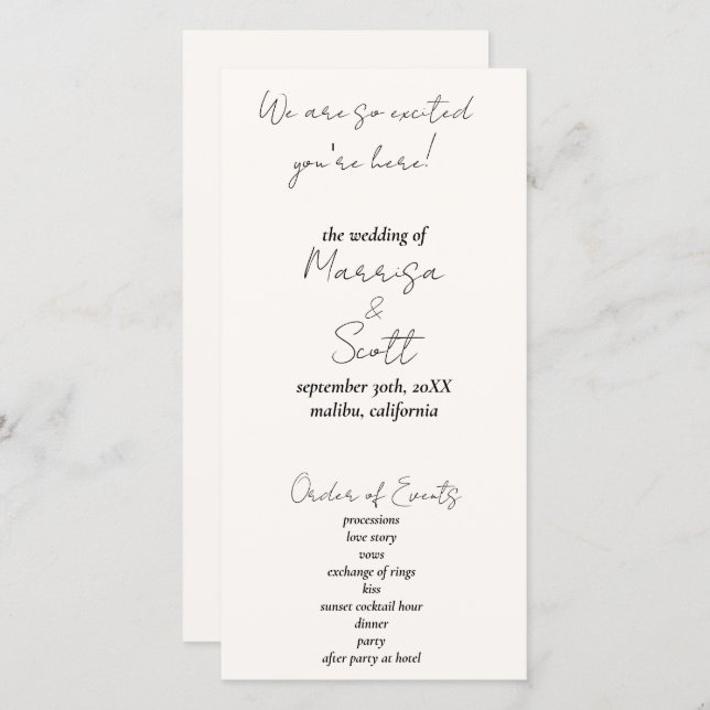 programas en blanco y negro (Anverso / Reverso)