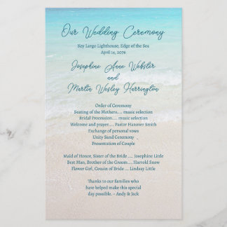 Programas planos de boda por el mar asequibles