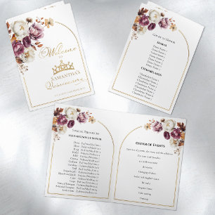 Programas Quinceanera   Otoño floral de la caída d