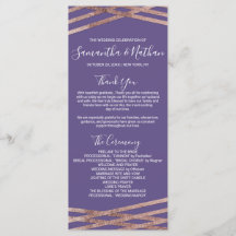 Programas simples de Rosa de Boda Violeta de Oro