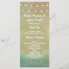 Programas tropicales de boda Starfish Beach Seashe