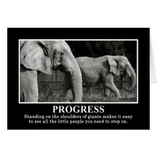 Progreso colocándose en los hombros de Giants