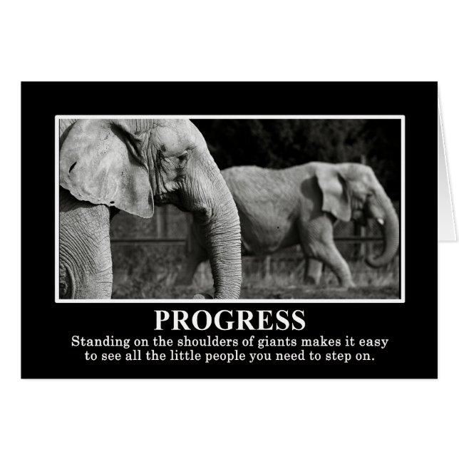 Progreso de mantenerse en pie sobre los hombros de (Anverso (Horizontal))