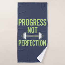 Progreso No Perfección - Gimnasio Inspirador