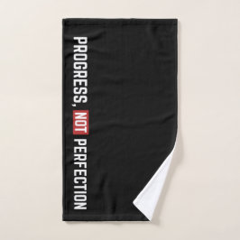 Progress Not Perfection Gym Workout Towel