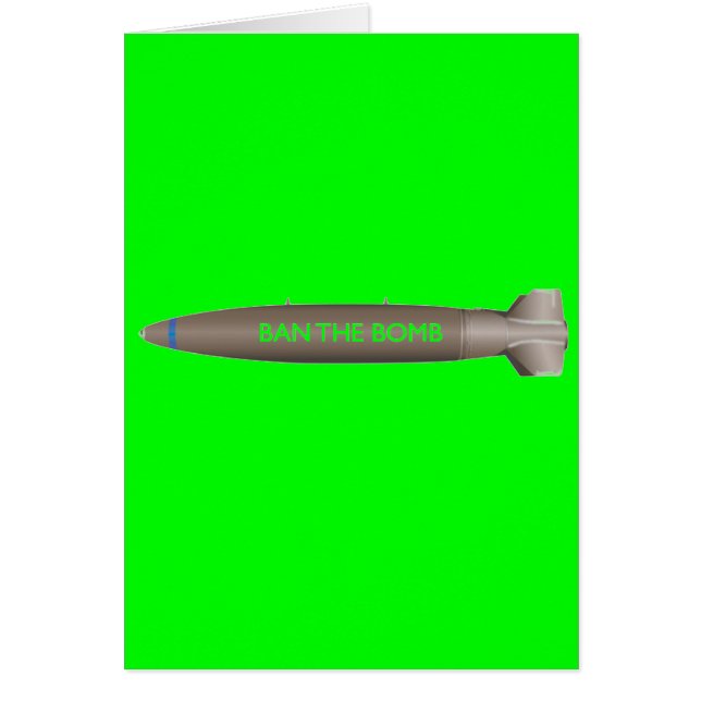 prohíba la bomba (Frente)