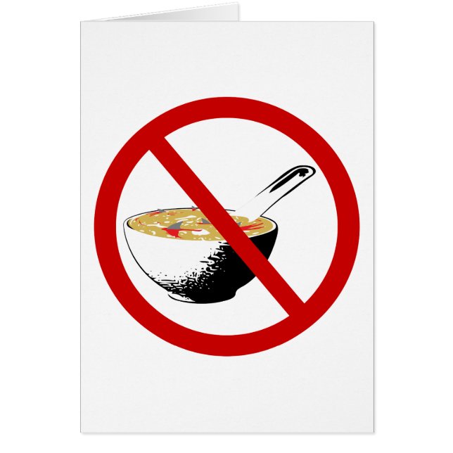 prohibir la sopa de aleta de tiburón (Frente)