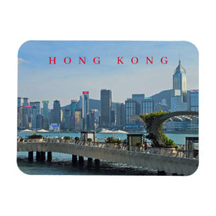 Promenade de Hong Kong con imán de refrigerador co
