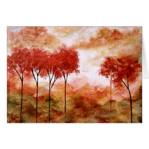 Promesa ardiente - pensando en usted tarjeta de