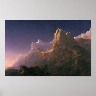 Prometheus Bound — Impresión Thomas Cole