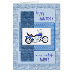 Prometido, cumpleaños de la bici del motor