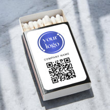 Promoción comercial con logotipo simple con código