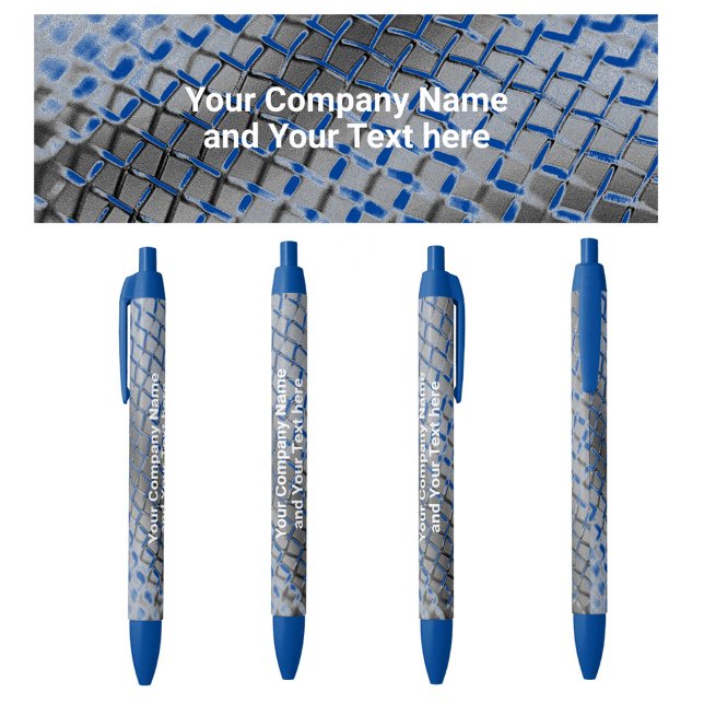 Promoción con la pluma azul de enlace de cadena de (Subido por el creador)