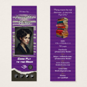 Promoción de autor Fantasía Purple Sci Fi