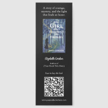 Promoción de libro de autor personalizada de doble
