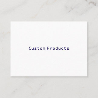 Promoción de Marca Simple Tarjeta de Visita Podero