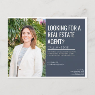 Promoción de postales de agentes inmobiliarios