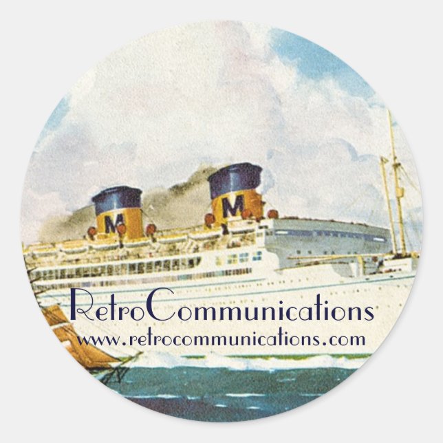 promoción retro pegatina - liner (Anverso)