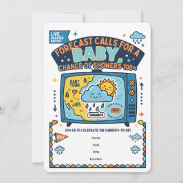 Pronóstico de Bebé Divertido | Invitación a la Fie