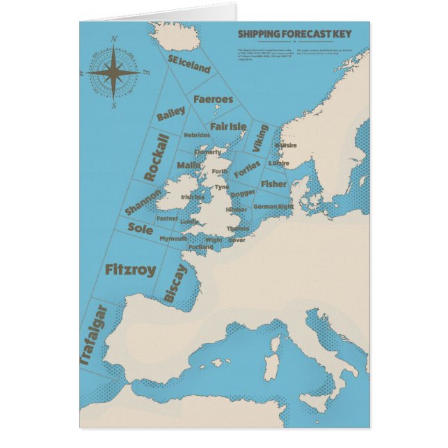 Pronóstico de envío de las Islas Británicas en col (Frente)