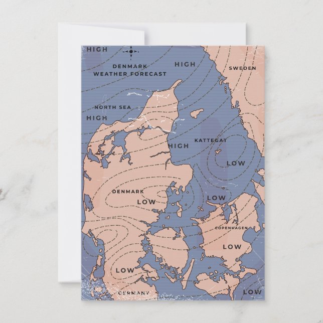 Pronóstico del tiempo de cosecha en Dinamarca (Anverso)