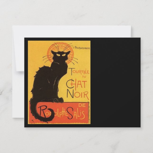 Pronto, el Black Cat Tour de Rodolphe Salis (Anverso)