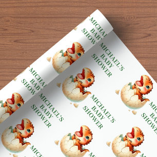Pronto saldrá del cascarón, papel de regalo de beb