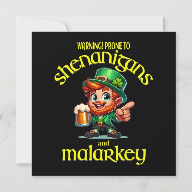 Propenso a los travesuras (Anverso)