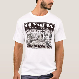 Propia camiseta del collage del teatro de Olympia