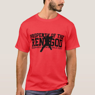 "PROPIEDAD camiseta roja del RENEGOD"