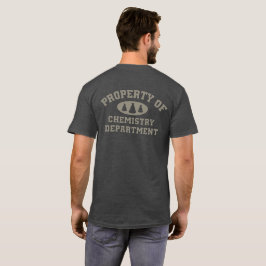 Propiedad De La Camisa Del Departamento De Química