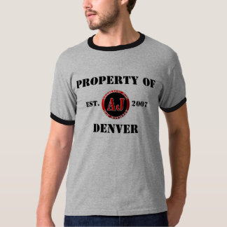 Propiedad de la camiseta