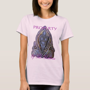 PROPIEDAD de la camiseta de la diosa